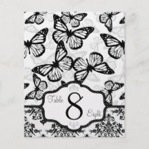 Butterfly Kisses Bold Table Card B Full Color Flyer