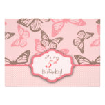 Butterfly Kisses Invitation