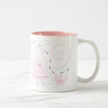 butterfly + lacie mug