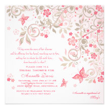 Butterfly Meadow Invitation