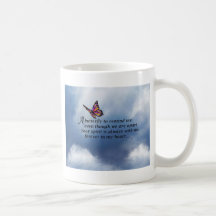 Butterfly  Memorial Poem Mugs
