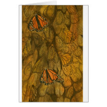 Butterfly Migration Greeting Card