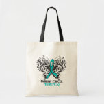 Butterfly Ovarian Cancer Awareness Bag