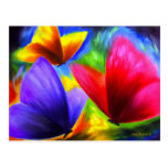 Butterfly Painting Art - Multi Post Cards