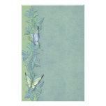 Butterfly Pastel Floral Personalised Stationery
