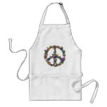 Butterfly Peace Symbol Apron