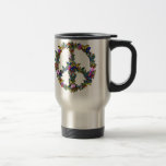 Butterfly Peace Symbol Coffee Mugs