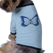 butterfly pet tee shirt