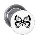 butterfly pinback button