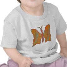 Butterfly Rust Tshirt