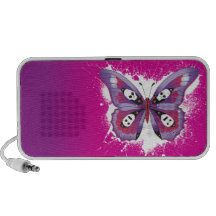 Butterfly Splatter Speaker