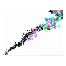 Butterfly Swarm Post Cards