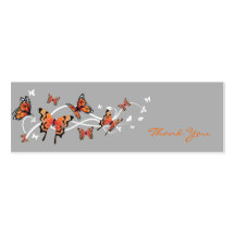 Butterfly Thank You Card Business Cards