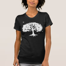 Butterfly Tree, Dark Tee Shirts