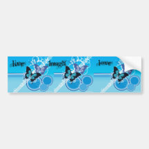 butterfly_wallpaper bumper stickers