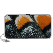 Butterfly Wing Scale Pattern Portable Speakers