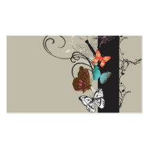 Butterlies Profile Card Business Card