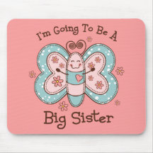 Butterly Future Big Sis Mouse Mats