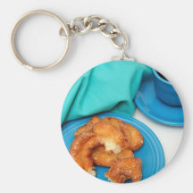 Buttermilk Doughnut Key Chain