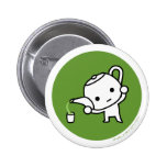 Button - Green tea - GreenBack