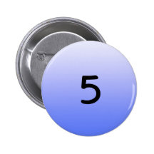 button round blue number five