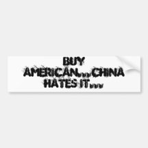 Buy American Bumper Sticker