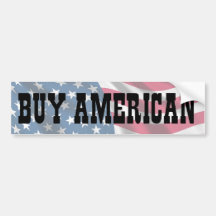 Buy American Bumper Stickers