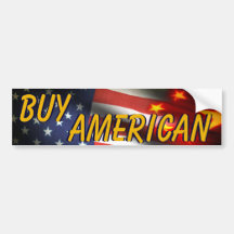 Buy American Bumper Stickers