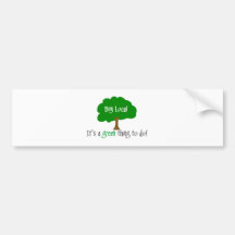 Buy Local Bumper Sticker