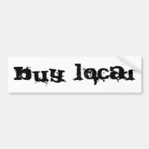 buy local bumper stickers