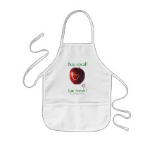 Buy Local! - Eat Fresh! Apron - Kids