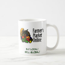 Buy Local! Sell Global! Coffee Mugs