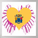 Buy New Jersey Flag Poster