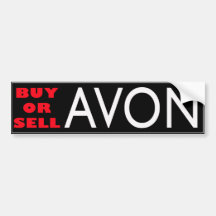 BUY or SELL AVON Bumper Stickers