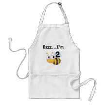 Buzz Bumblebee 2nd Birthday T-shirts and Gifts Apron