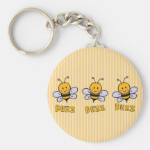 Buzz Buzz Bee Keychain