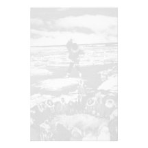 BW USA Alaska eskimo blanket tossing 1970 Stationery Paper