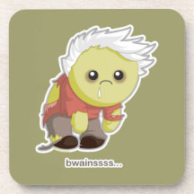 Bwainssss.... Beverage Coaster