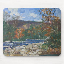 By River Fall Stanislav Stanek Mouse Pad
