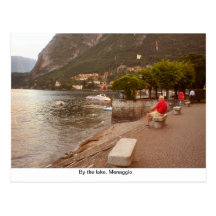 By the lake, Menaggio Post Cards