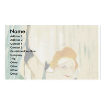 By Toulouse-Lautrec Henri De Business Card Template