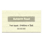 C001 BIZ crm - Brick Layer/Stonemason Textured Business Card Templates