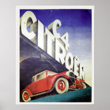 C4 Citroen Poster