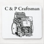 C & P Craftsman Mouse Mat Mouse Pad