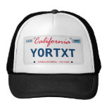 CA License Hat