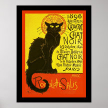Cabaret du Chat Noir ~ Vintage Advertising Print
