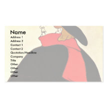 Cabaret Son  By Toulouse-Lautrec Henri De Business Card Template