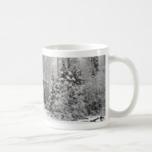Cabin in Winter Mug