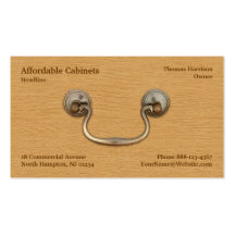 Cabinetry / Carpentry Business Card