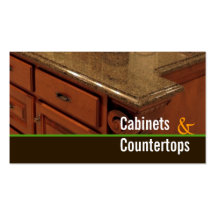 Cabinets, Countertops, Mill work Business Card